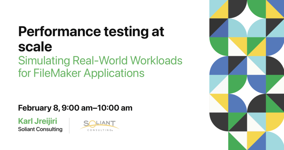 Claris Engage 2025 - Performance Testing at Scale session thumbnail